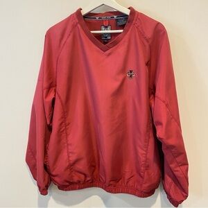 Sunice Vintage Windbreaker Pullover in Men's M - Rusty Red
